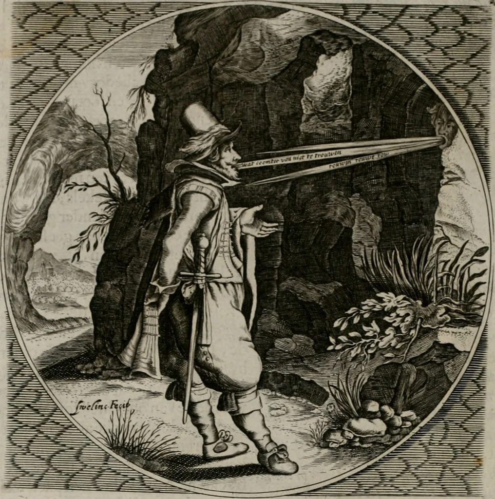 An illustration from Alle de wercken, so ouden als nieuwen, 1658, leaf 21