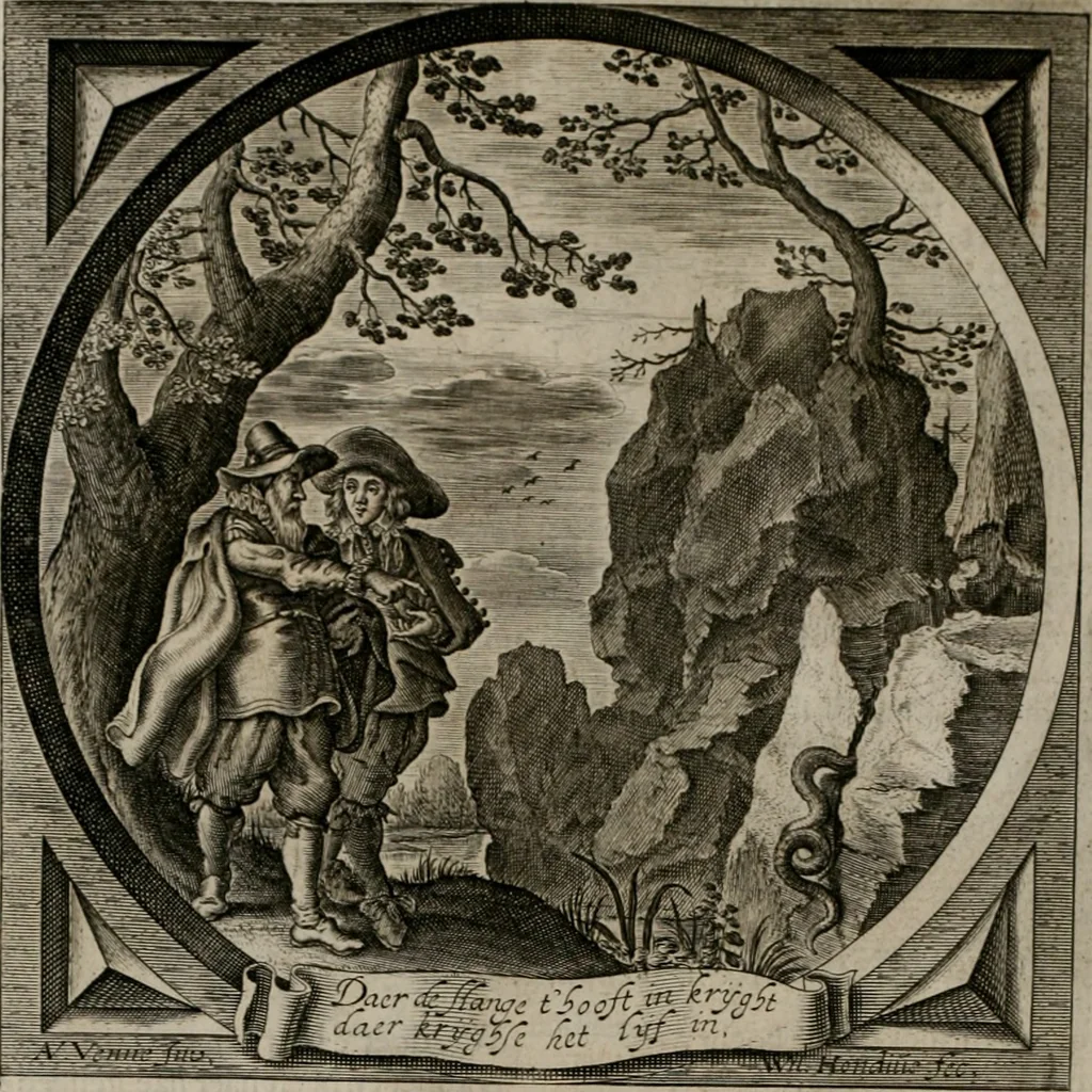 An illustration from Alle de wercken, so ouden als nieuwen, 1658, leaf 521