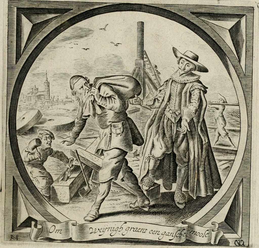 An illustration from Alle de wercken, so ouden als nieuwen, 1658, leaf 552