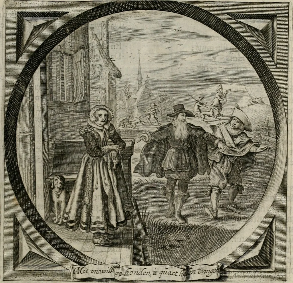 An illustration from Alle de wercken, so ouden als nieuwen, 1658, leaf 554