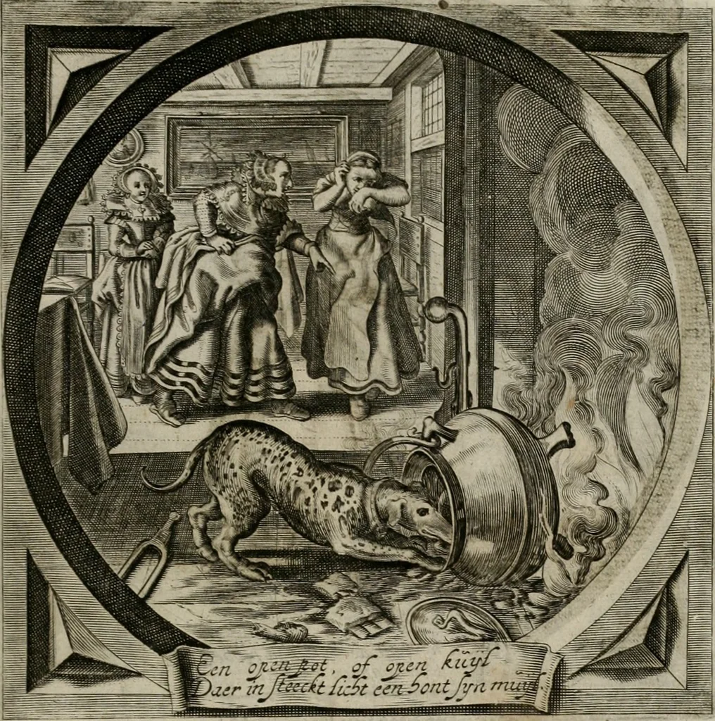 An illustration from Alle de wercken, so ouden als nieuwen, 1658, leaf 558