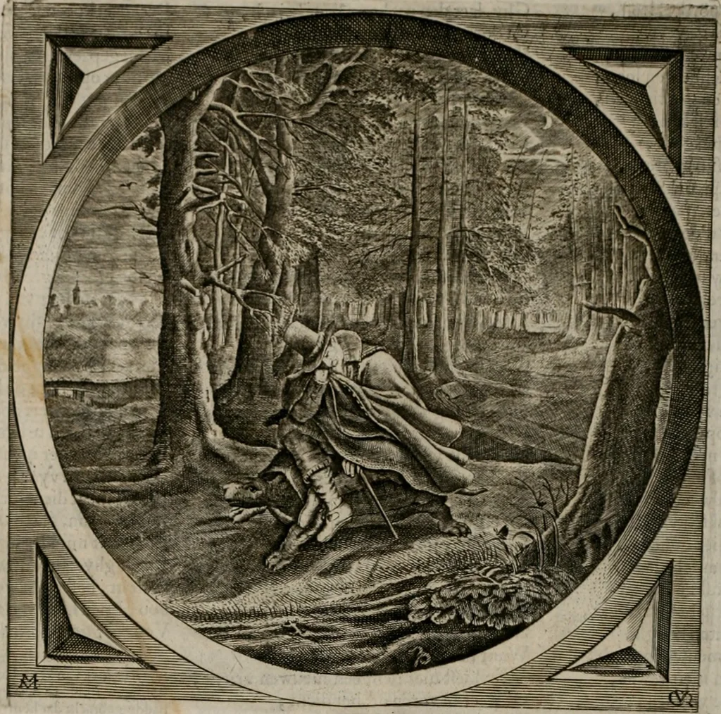 An illustration from Alle de wercken, so ouden als nieuwen, 1658, leaf 585
