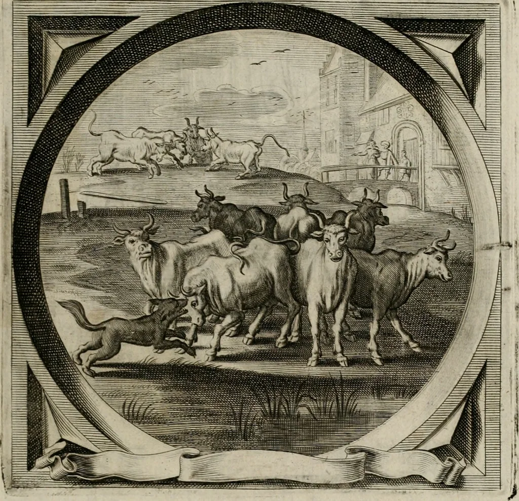 An illustration from Alle de wercken, so ouden als nieuwen, 1658, leaf 676