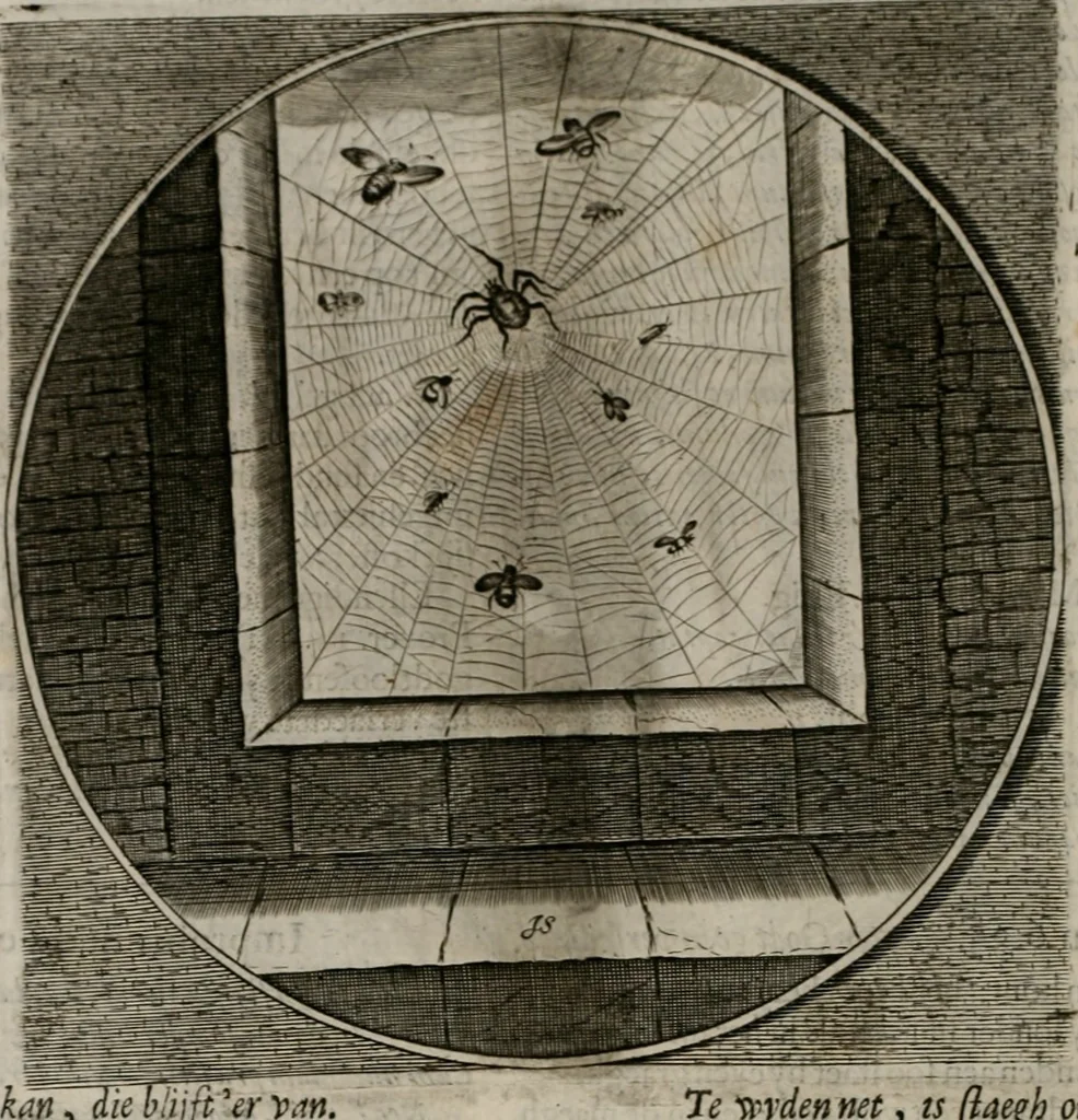 An illustration from Alle de wercken, so ouden als nieuwen, 1658, leaf 95
