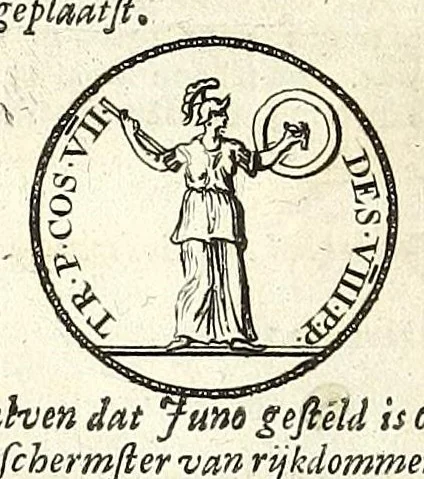 An illustration from Alle de werken van Publ. Ovidius Naso, 1700, leaf 100