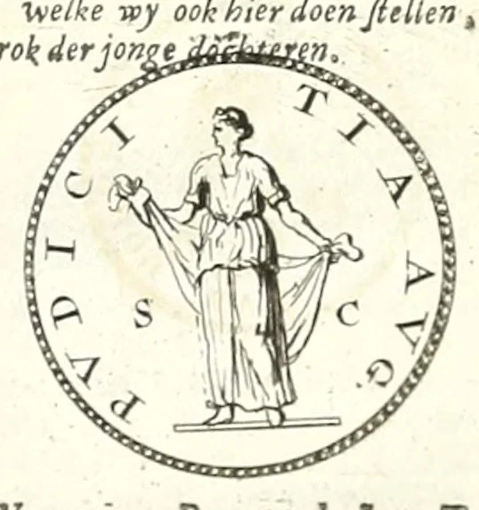 An illustration from Alle de werken van Publ. Ovidius Naso, 1700, leaf 137