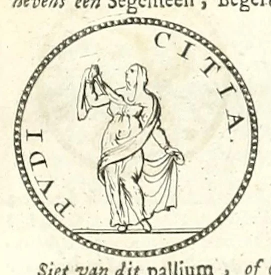 An illustration from Alle de werken van Publ. Ovidius Naso, 1700, leaf 137