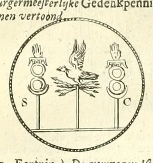 An illustration from Alle de werken van Publ. Ovidius Naso, 1700, leaf 171