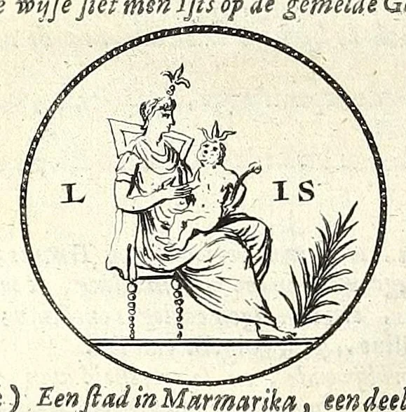 An illustration from Alle de werken van Publ. Ovidius Naso, 1700, leaf 172