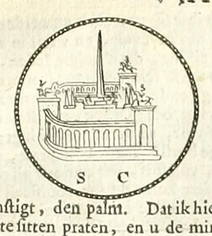 An illustration from Alle de werken van Publ. Ovidius Naso, 1700, leaf 187