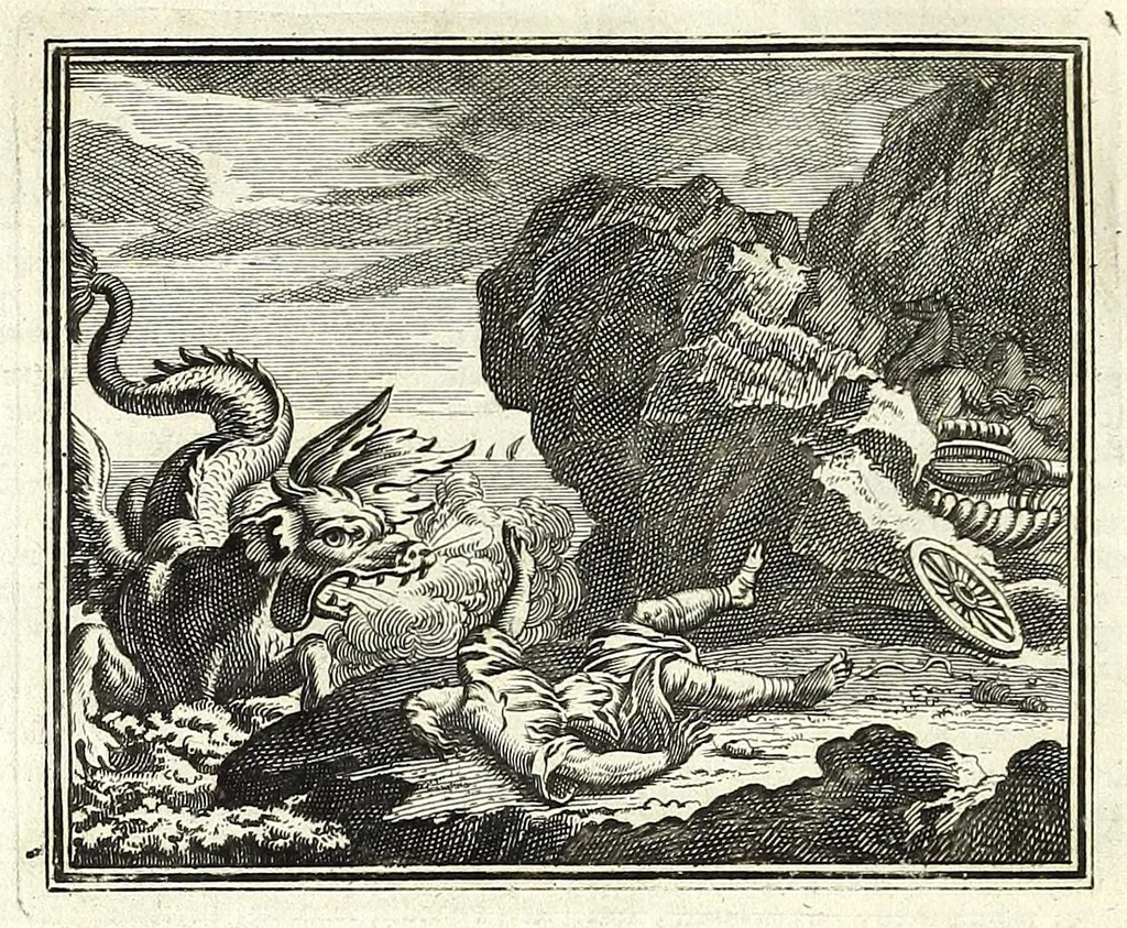 An illustration from Alle de werken van Publ. Ovidius Naso, 1700, leaf 30