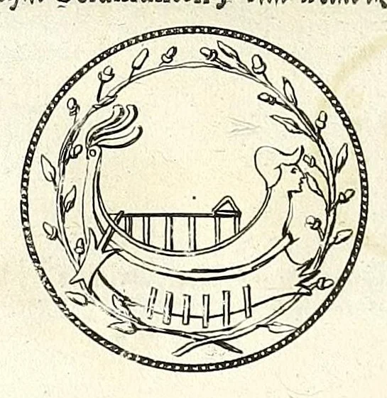 An illustration from Alle de werken van Publ. Ovidius Naso, 1700, leaf 92