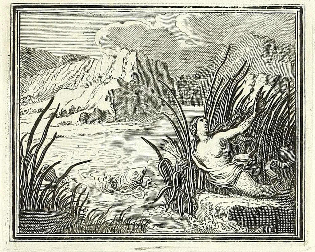An illustration from Alle de werken van Publ. Ovidius Naso, 1700, leaf 109
