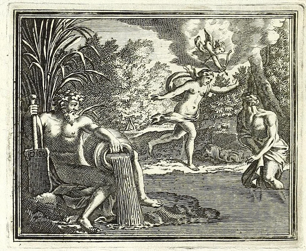 An illustration from Alle de werken van Publ. Ovidius Naso, 1700, leaf 112