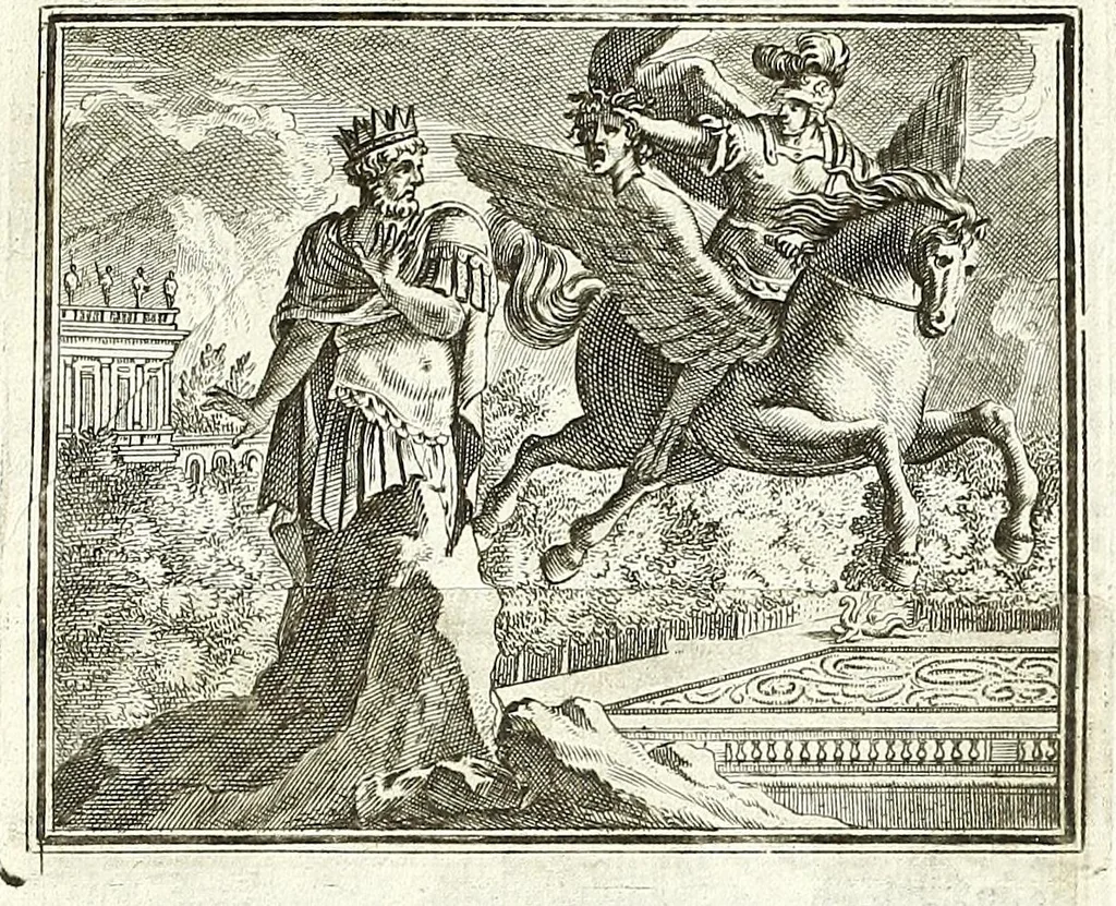 An illustration from Alle de werken van Publ. Ovidius Naso, 1700, leaf 131