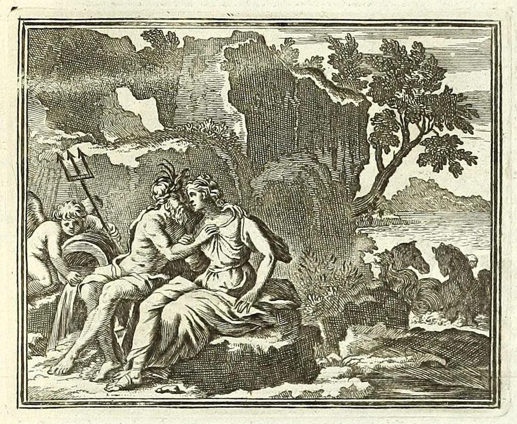 An illustration from Alle de werken van Publ. Ovidius Naso, 1700, leaf 175