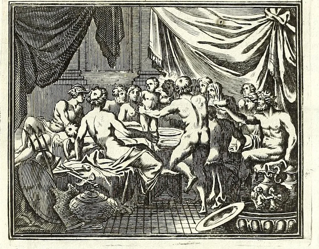An illustration from Alle de werken van Publ. Ovidius Naso, 1700, leaf 189