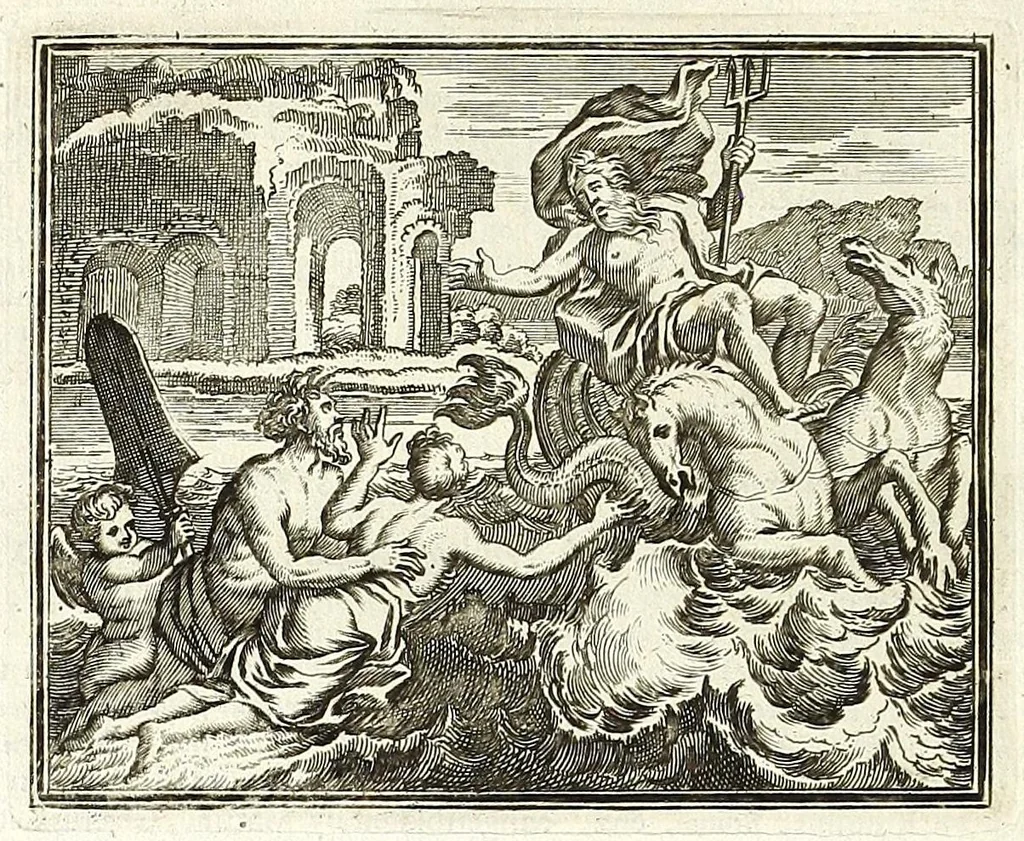 An illustration from Alle de werken van Publ. Ovidius Naso, 1700, leaf 250