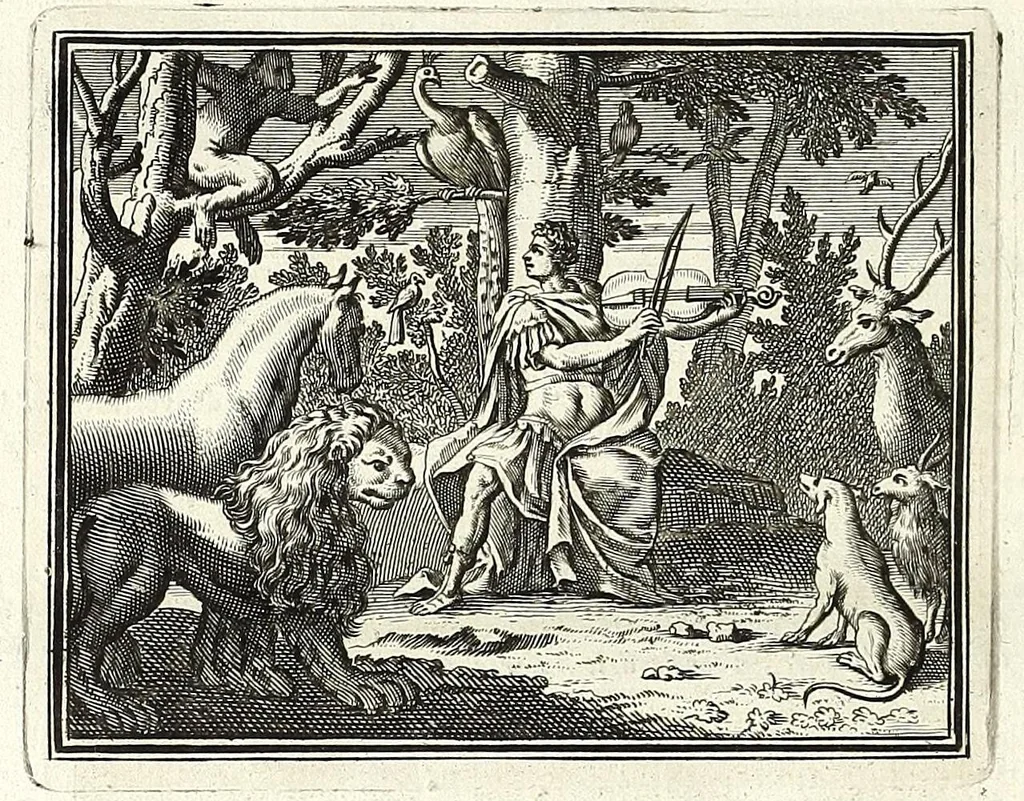 An illustration from Alle de werken van Publ. Ovidius Naso, 1700, leaf 290