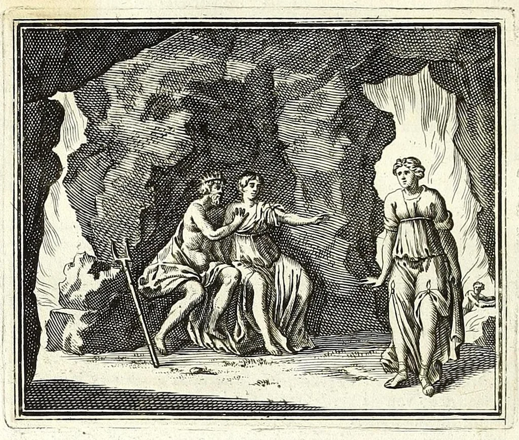 An illustration from Alle de werken van Publ. Ovidius Naso, 1700, leaf 312