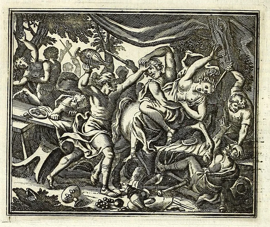 An illustration from Alle de werken van Publ. Ovidius Naso, 1700, leaf 342