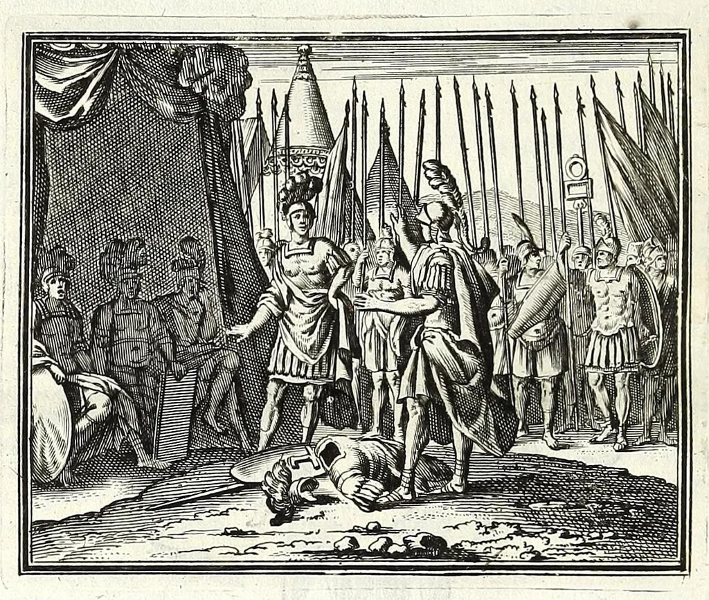 An illustration from Alle de werken van Publ. Ovidius Naso, 1700, leaf 358