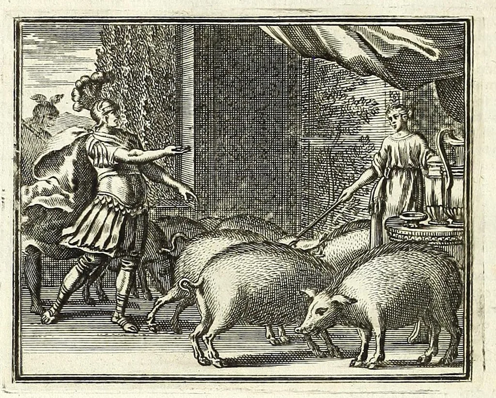 An illustration from Alle de werken van Publ. Ovidius Naso, 1700, leaf 394