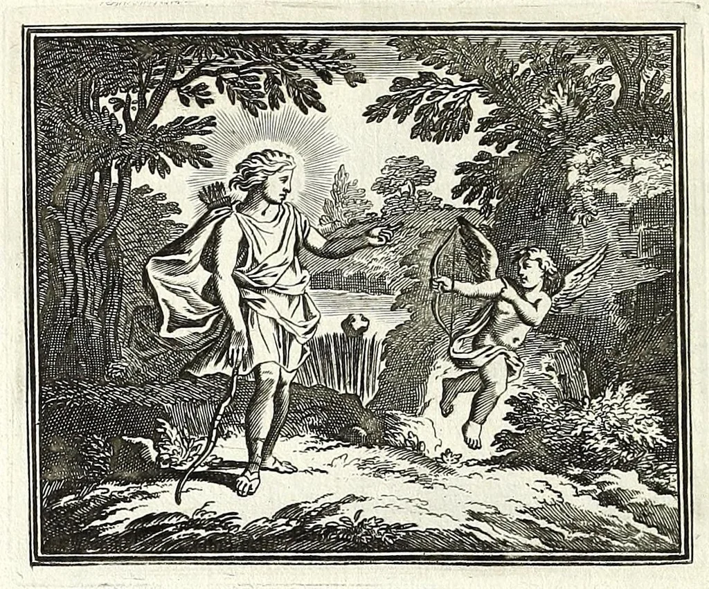An illustration from Alle de werken van Publ. Ovidius Naso, 1700, leaf 40