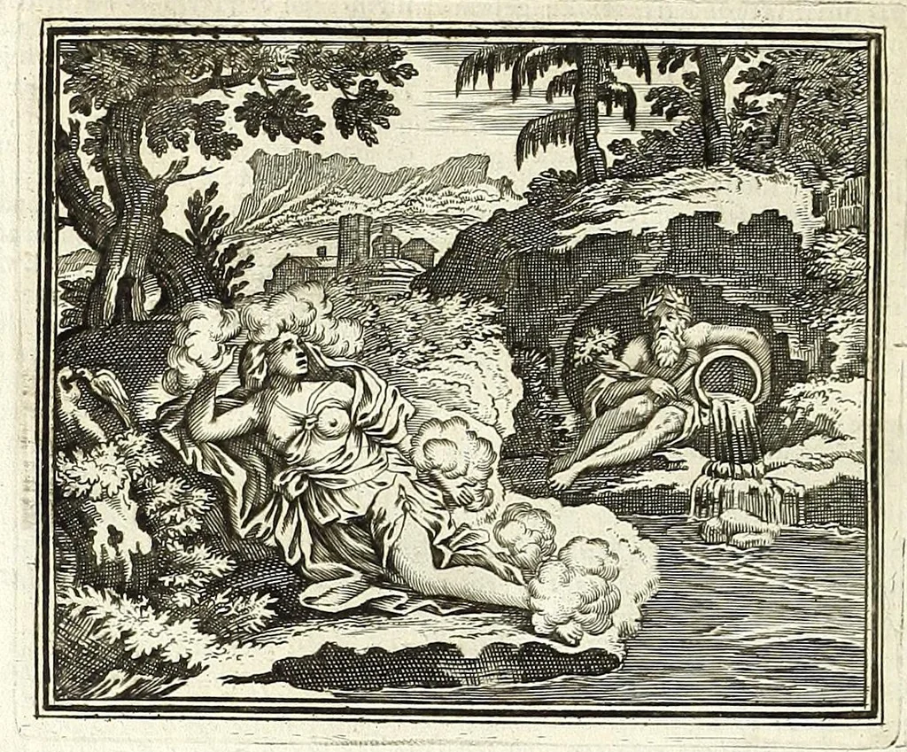 An illustration from Alle de werken van Publ. Ovidius Naso, 1700, leaf 402