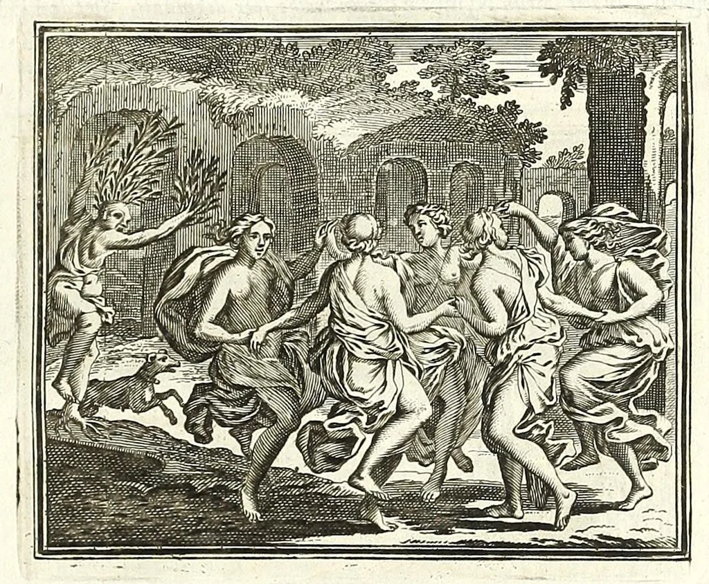 An illustration from Alle de werken van Publ. Ovidius Naso, 1700, leaf 405