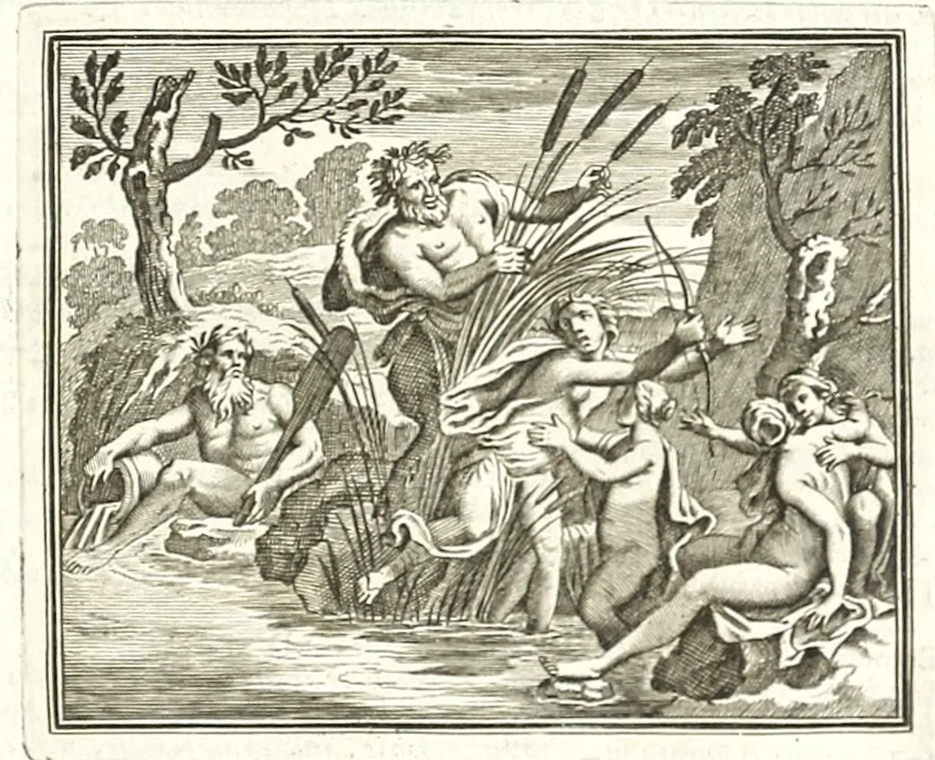 An illustration from Alle de werken van Publ. Ovidius Naso, 1700, leaf 47
