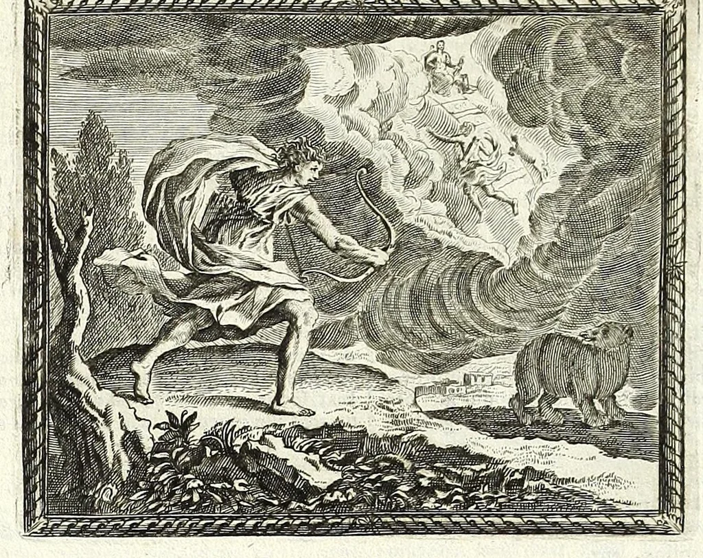 An illustration from Alle de werken van Publ. Ovidius Naso, 1700, leaf 68