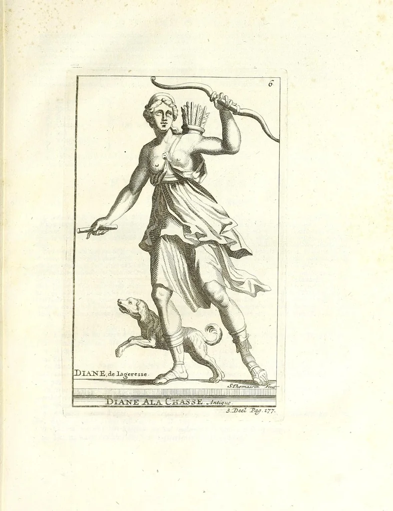 An illustration from Alle de werken van Publ. Ovidius Naso, 1700, leaf 203