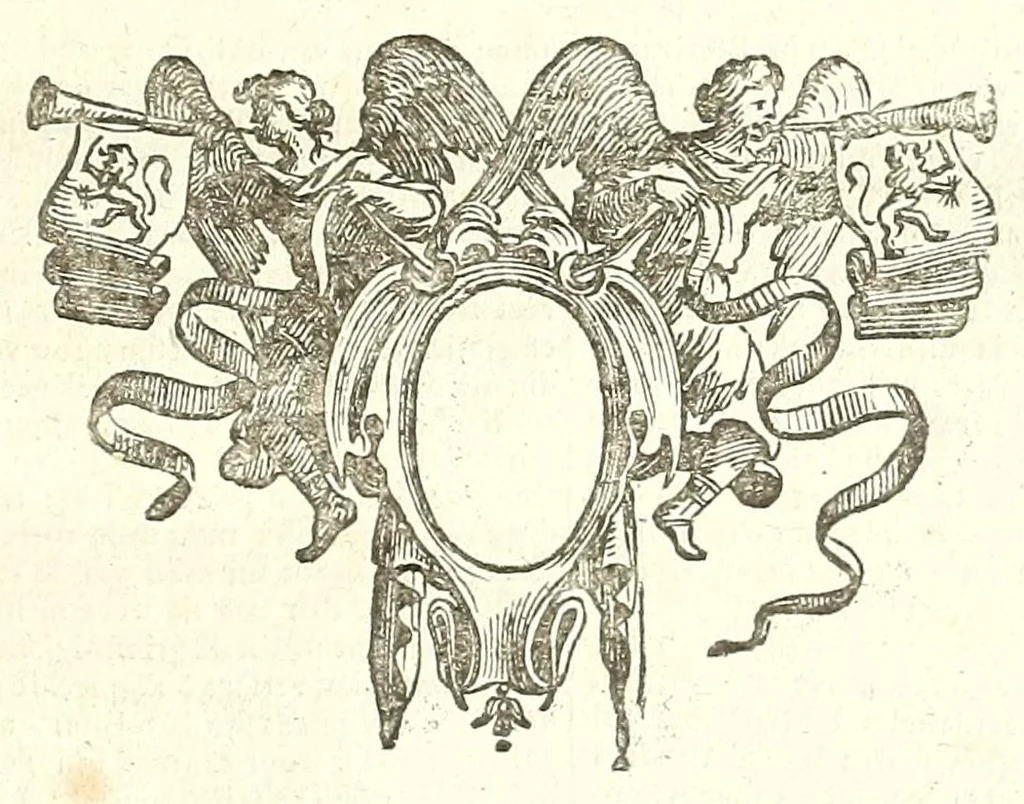 An illustration from Alle de werken van Publ. Ovidius Naso, 1700, leaf 77