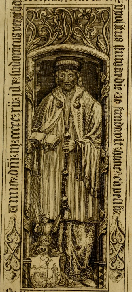 An illustration from Allgemeine Geschichte Würtenbergs und dessen angränzender Gebiethe und Gegenden, nach den merkwürdigsten Veränderungen in Staats-Kirchen und Burgerlichen Wesen : Alles mit nöthigen Documenten bewiesen und mit vielen Kupfern gezieret, 1764, leaf 224