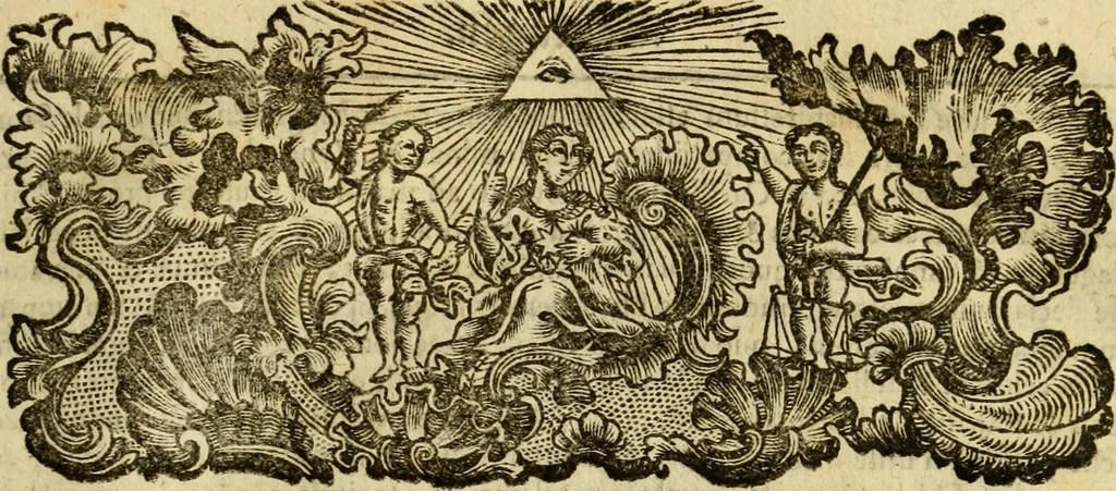An illustration from Allgemeine Geschichte Würtenbergs und dessen angränzender Gebiethe und Gegenden, nach den merkwürdigsten Veränderungen in Staats-Kirchen und Burgerlichen Wesen : Alles mit nöthigen Documenten bewiesen und mit vielen Kupfern gezieret, 1764, leaf 264