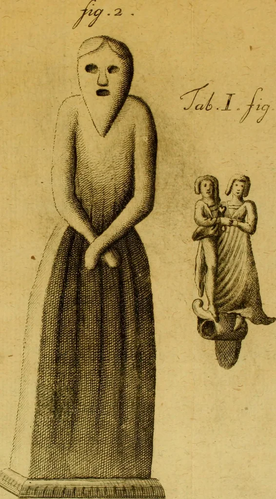 An illustration from Allgemeine Geschichte Würtenbergs und dessen angränzender Gebiethe und Gegenden, nach den merkwürdigsten Veränderungen in Staats-Kirchen und Burgerlichen Wesen : Alles mit nöthigen Documenten bewiesen und mit vielen Kupfern gezieret, 1764, leaf 114