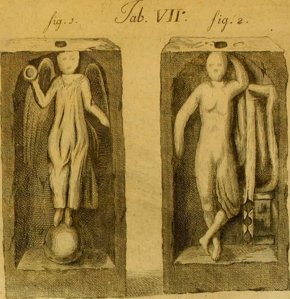 An illustration from Allgemeine Geschichte Würtenbergs und dessen angränzender Gebiethe und Gegenden, nach den merkwürdigsten Veränderungen in Staats-Kirchen und Burgerlichen Wesen : Alles mit nöthigen Documenten bewiesen und mit vielen Kupfern gezieret, 1764, leaf 234