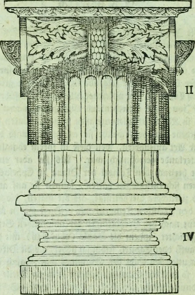 An illustration from Allgemeine Theorie der schönen Künste : in einzeln, nach alphabetischer Ordnung der Kunstwörter auf einander folgenden Artikeln abgehandelt, 1771, leaf 585