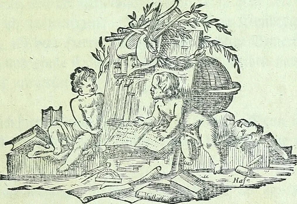 An illustration from Allgemeine Theorie der schönen Künste : in einzeln, nach alphabetischer Ordnung der Kunstwörter auf einander folgenden Artikeln abgehandelt, 1771, leaf 4
