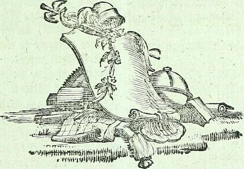 An illustration from Allgemeine Theorie der schönen Künste : in einzeln, nach alphabetischer Ordnung der Kunstwörter auf einander folgenden Artikeln abgehandelt, 1771, leaf 620