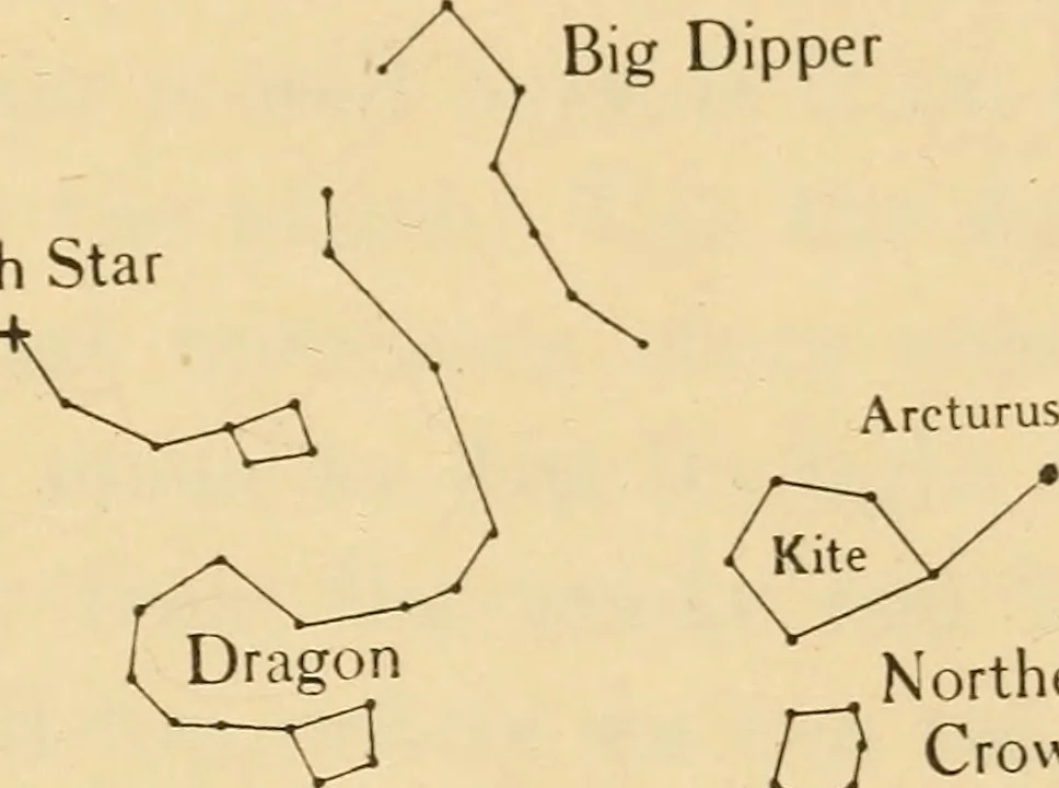 An illustration from All night with the stars, 1920, leaf 10