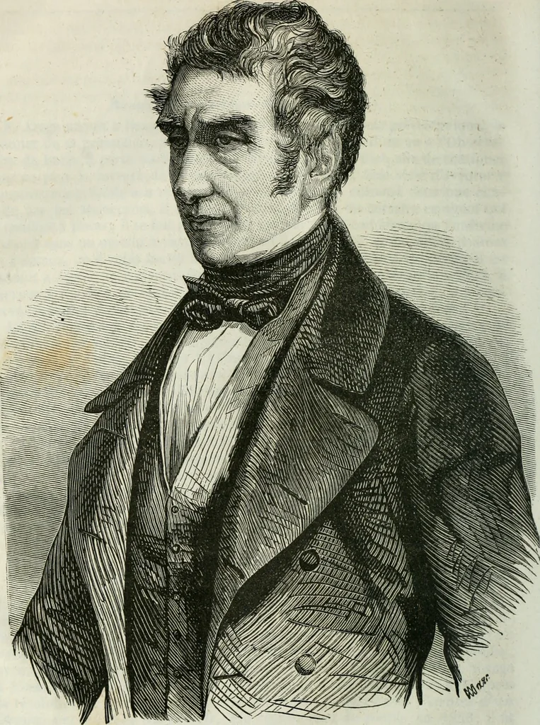 An illustration from Almanach de la littérature du théatre et des beaux-arts, 1853, leaf 329