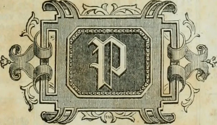 An illustration from Almanach de la littérature du théatre et des beaux-arts, 1853, leaf 6