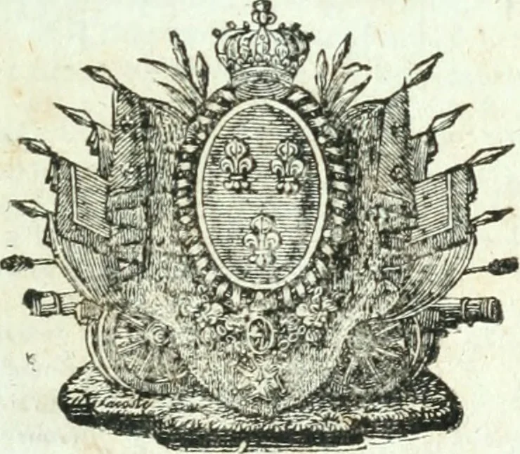 An illustration from Almanach national, 1679, leaf 4