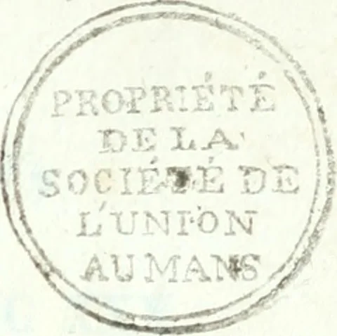 An illustration from Almanach national, 1679, leaf 4