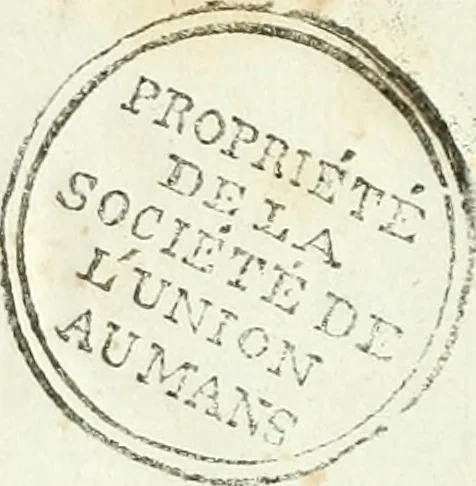 An illustration from Almanach national, 1679, leaf 3