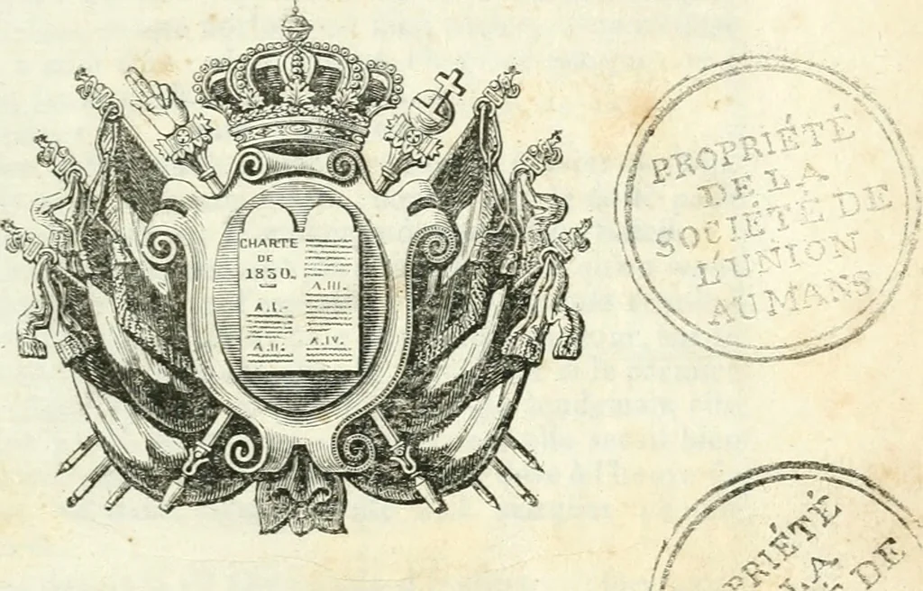 An illustration from Almanach national, 1679, leaf 4