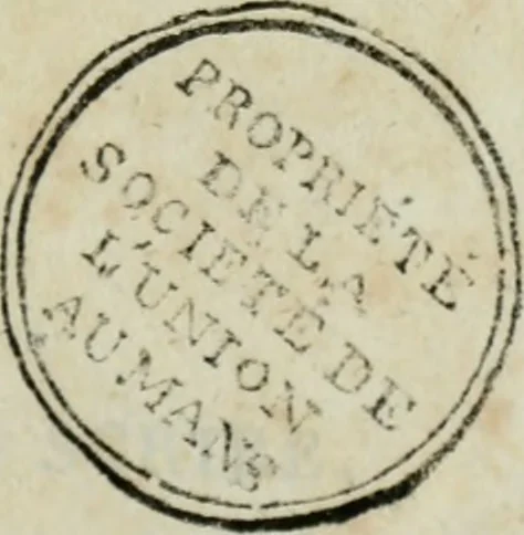 An illustration from Almanach national, 1679, leaf 4