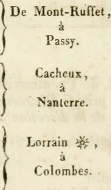 An illustration from Almanach national, 1679, leaf 896